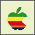 colored apple