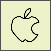 apple outline